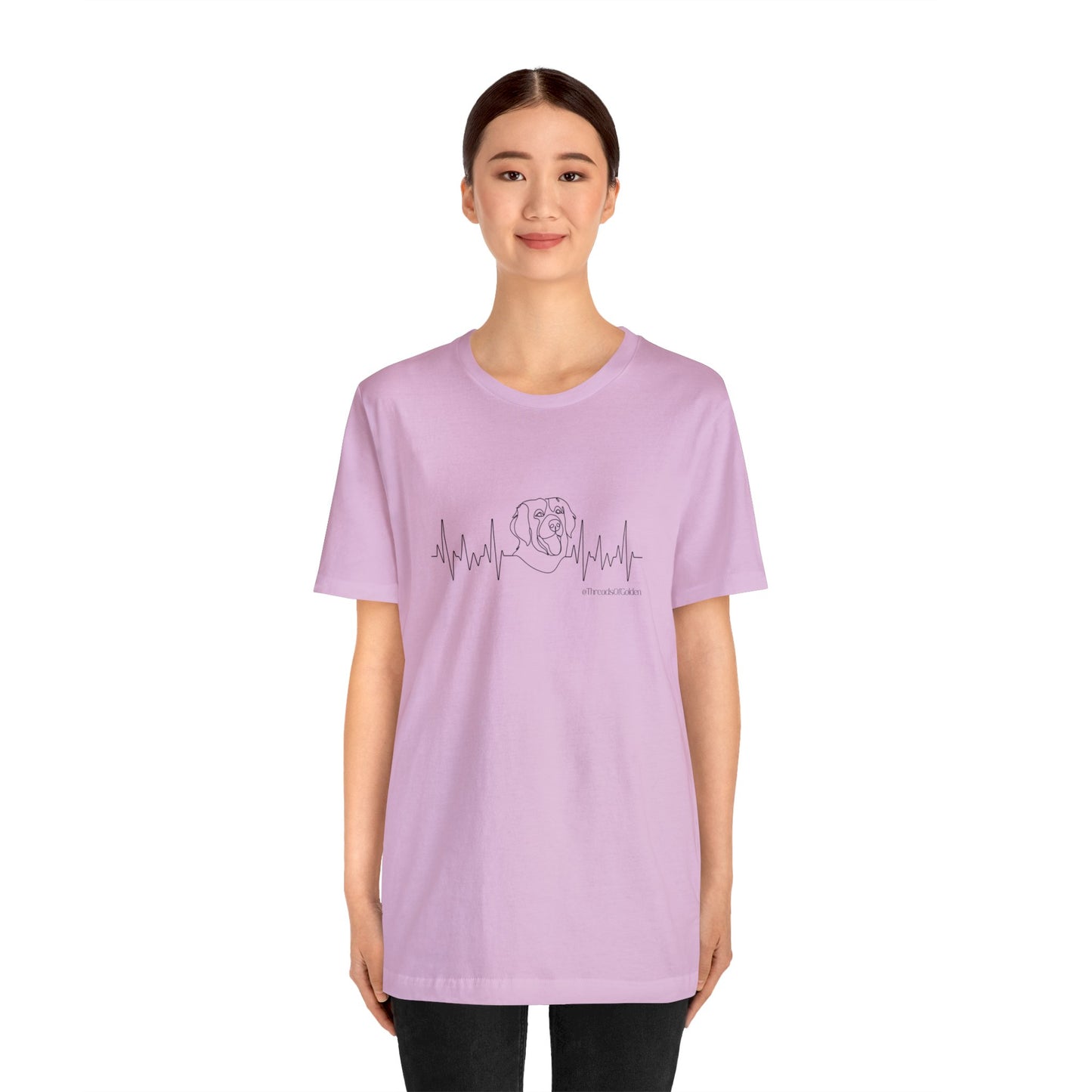 Golden Heartbeat Unisex Tee