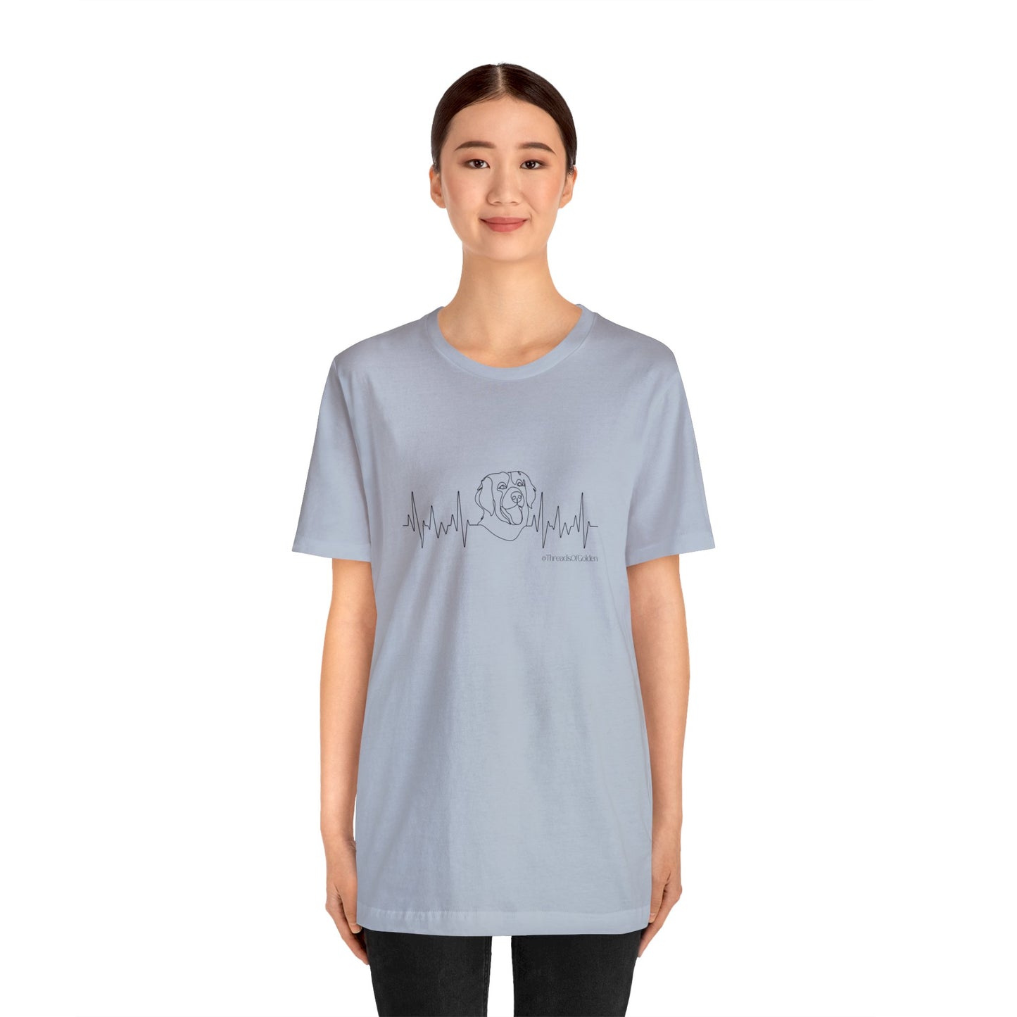 Golden Heartbeat Unisex Tee