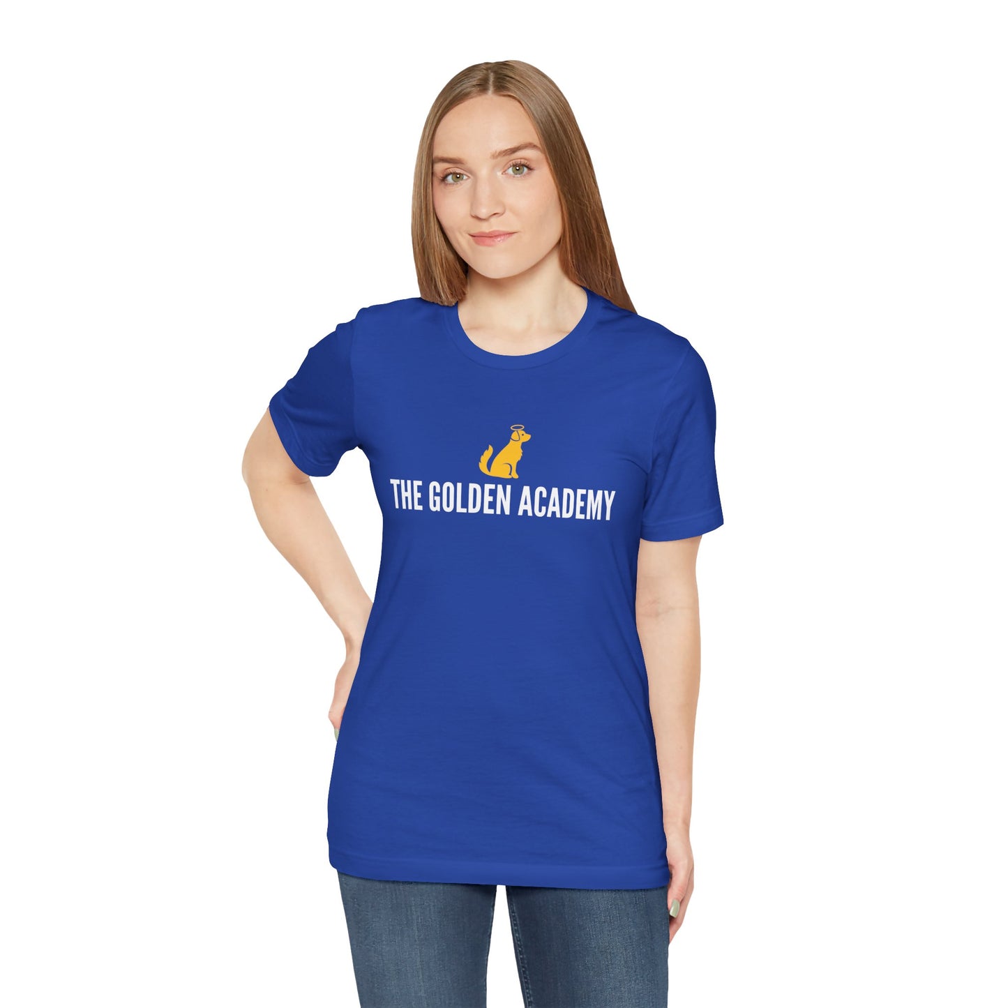 Goldens Deserve Better Unisex Tee (backprint)