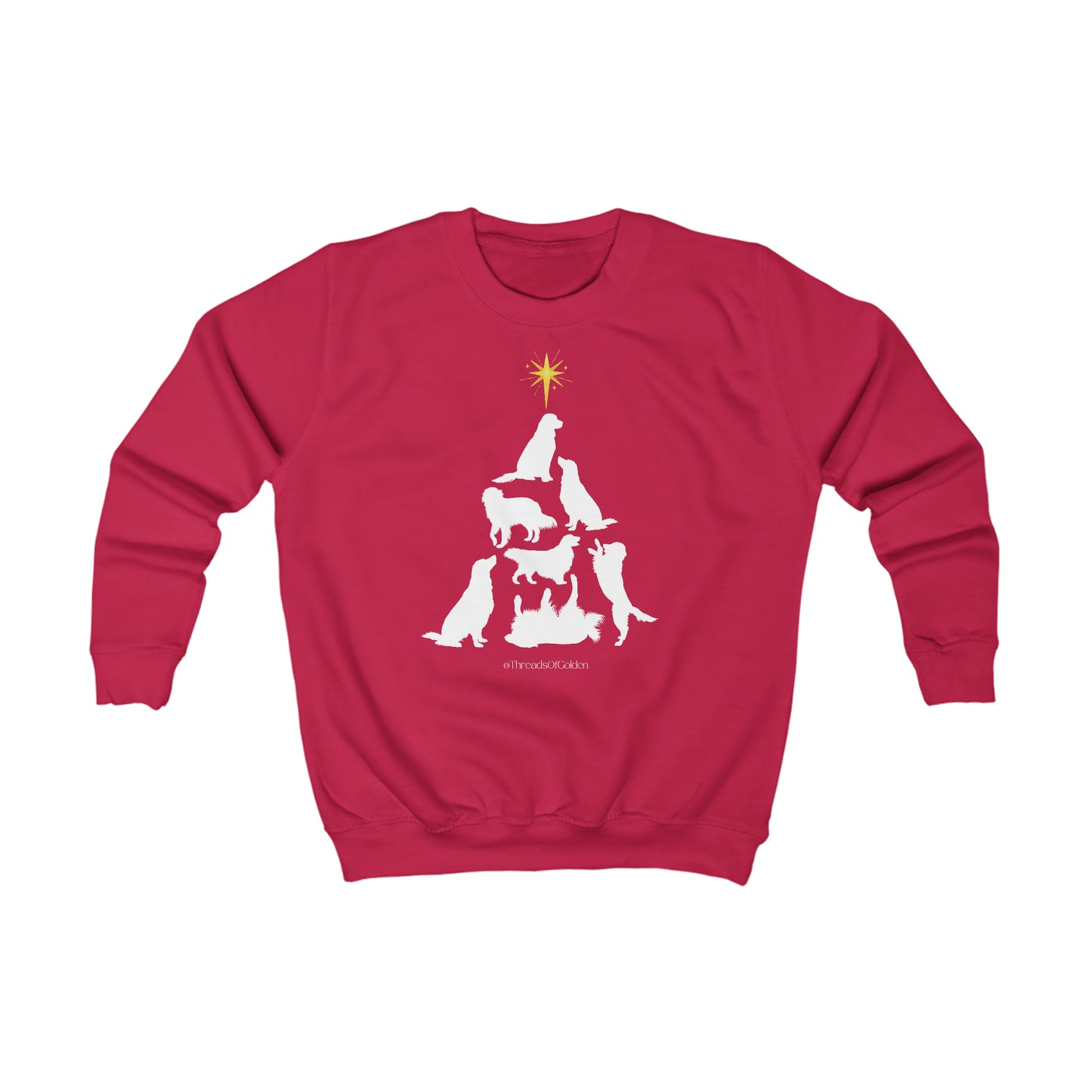 Kids Tree Of Goldens Sweatshirt