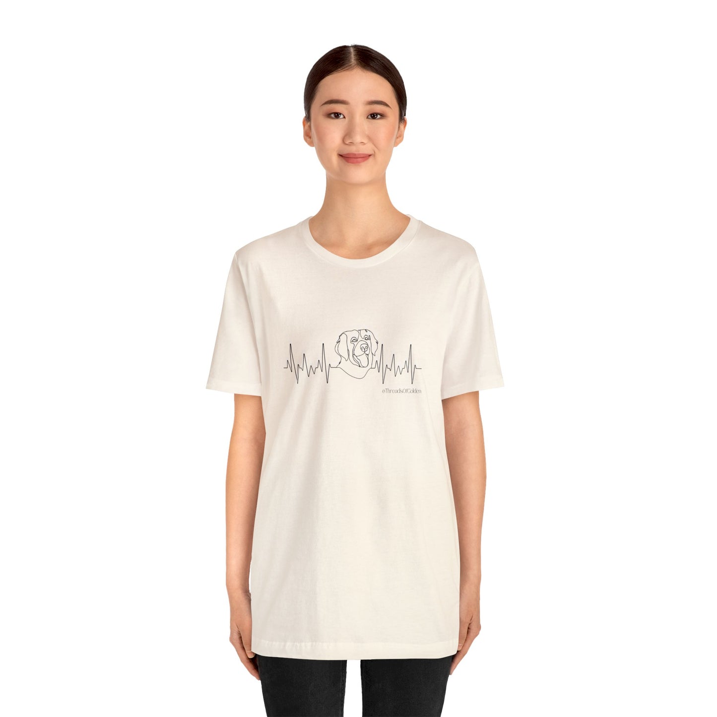 Golden Heartbeat Unisex Tee