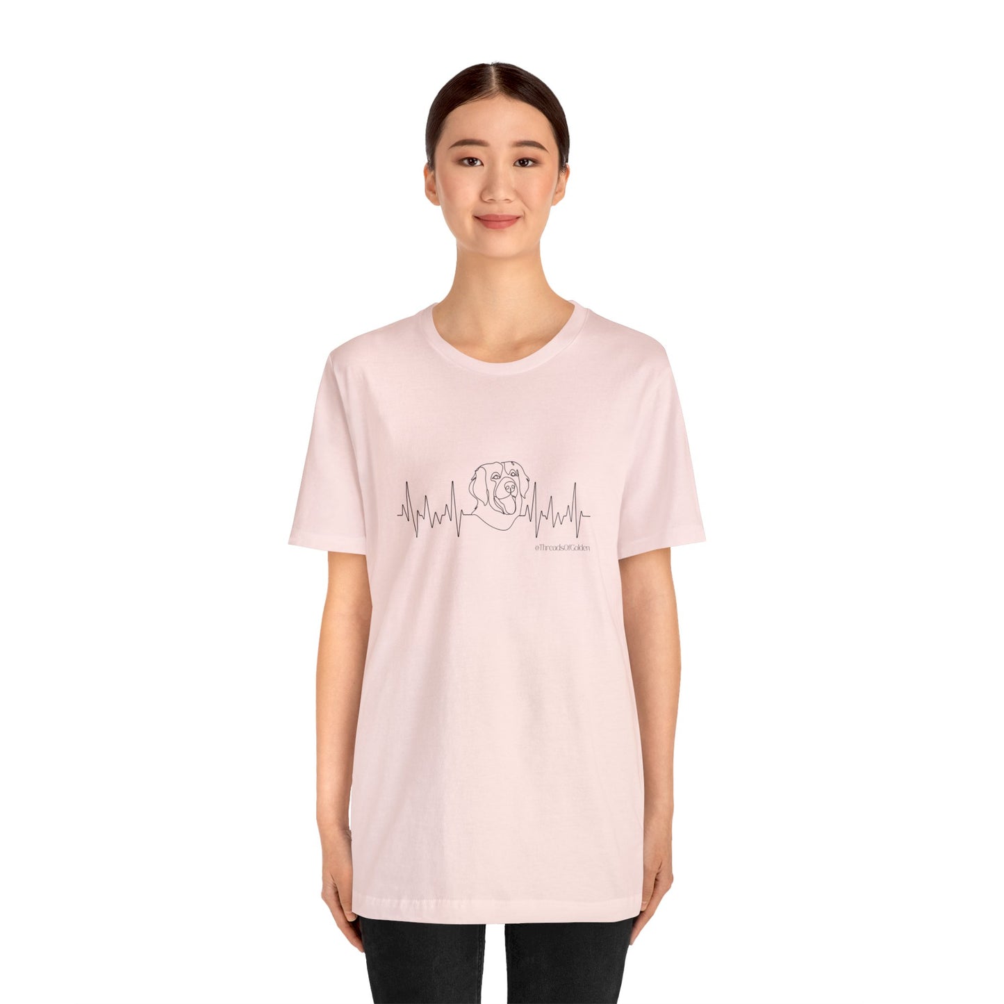 Golden Heartbeat Unisex Tee
