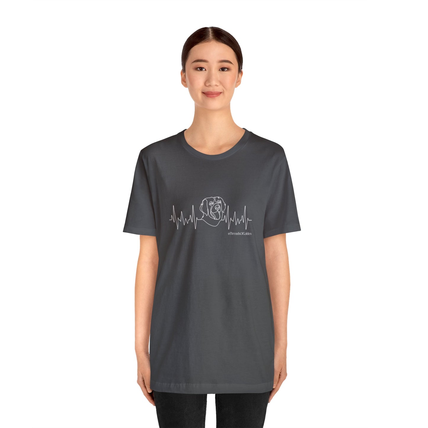 Golden Heartbeat Unisex Tee