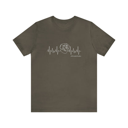 Golden Heartbeat Unisex Tee