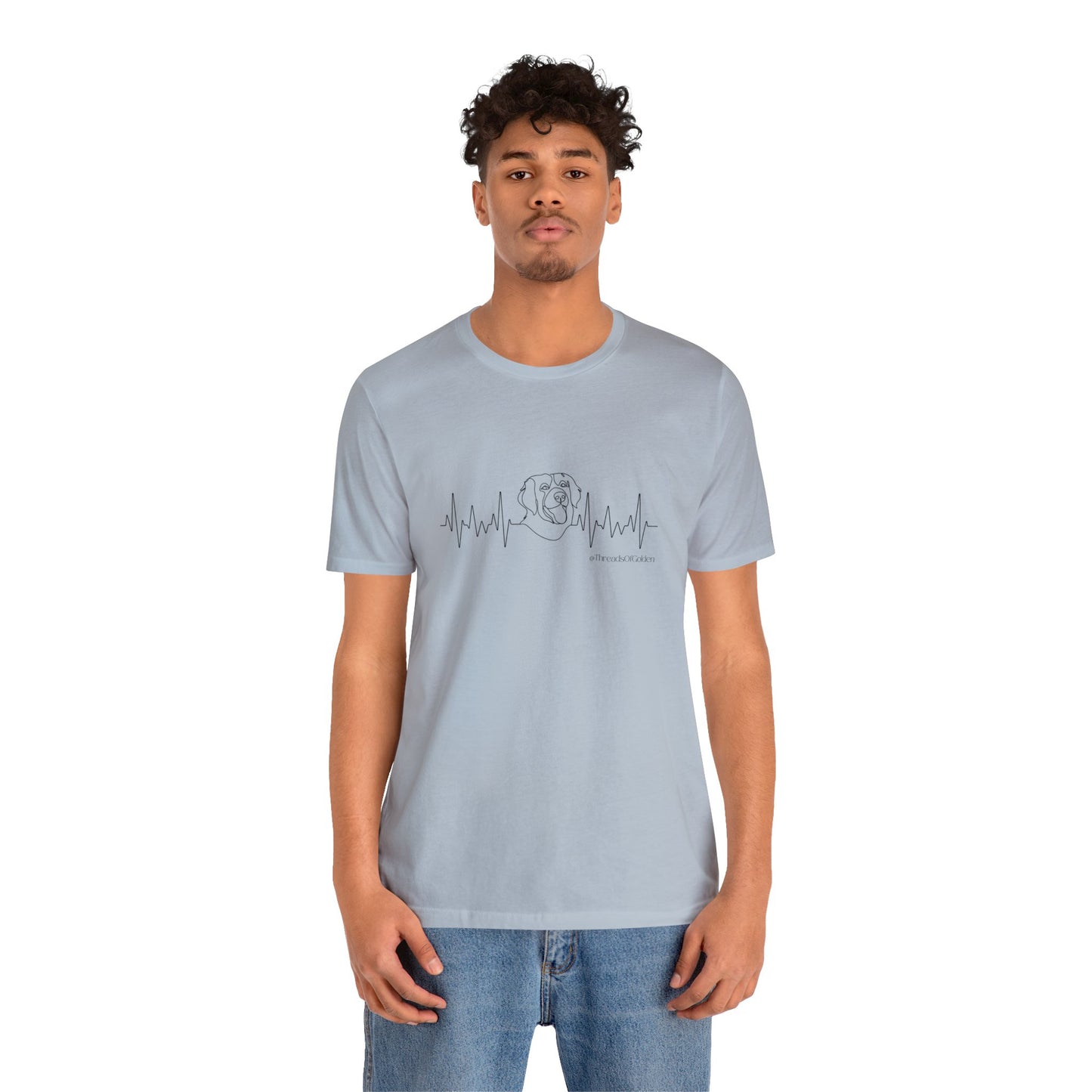 Golden Heartbeat Unisex Tee