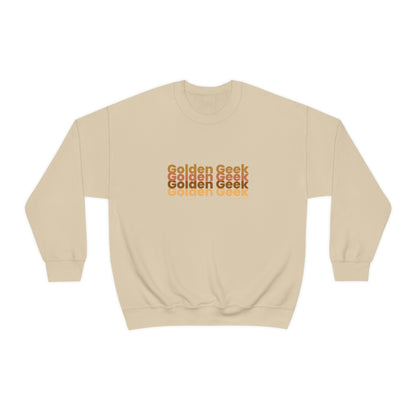 Golden Geek Earth Tones Unisex Crewneck Sweatshirt