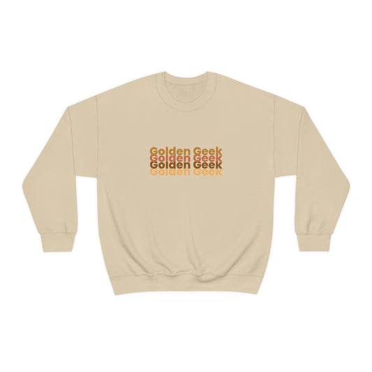 Golden Geek Earth Tones Unisex Crewneck Sweatshirt