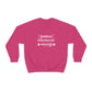 Golden Retriever Energy Crewneck Sweatshirt