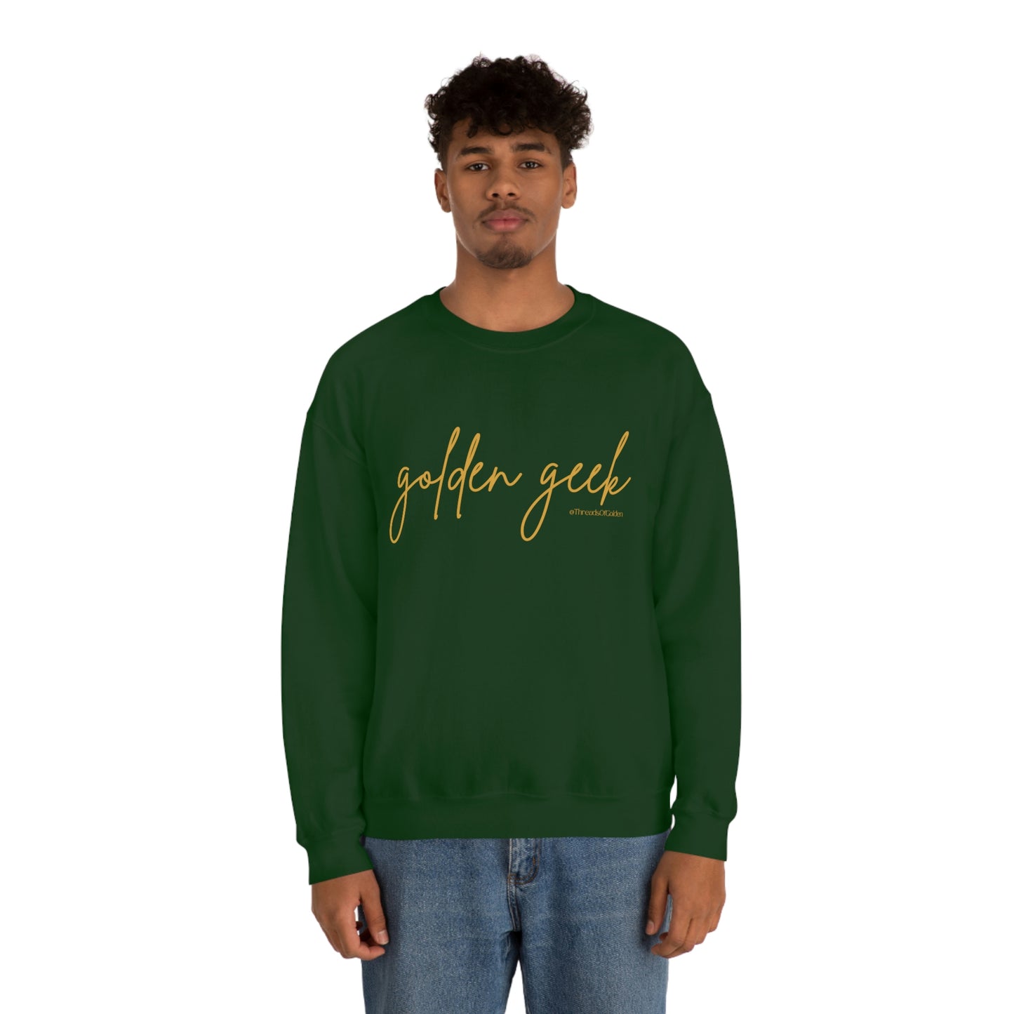 Golden Geek Unisex Crewneck Sweatshirt