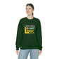 Learning Is Not Linear Unisex Crewneck Sweatshirt
