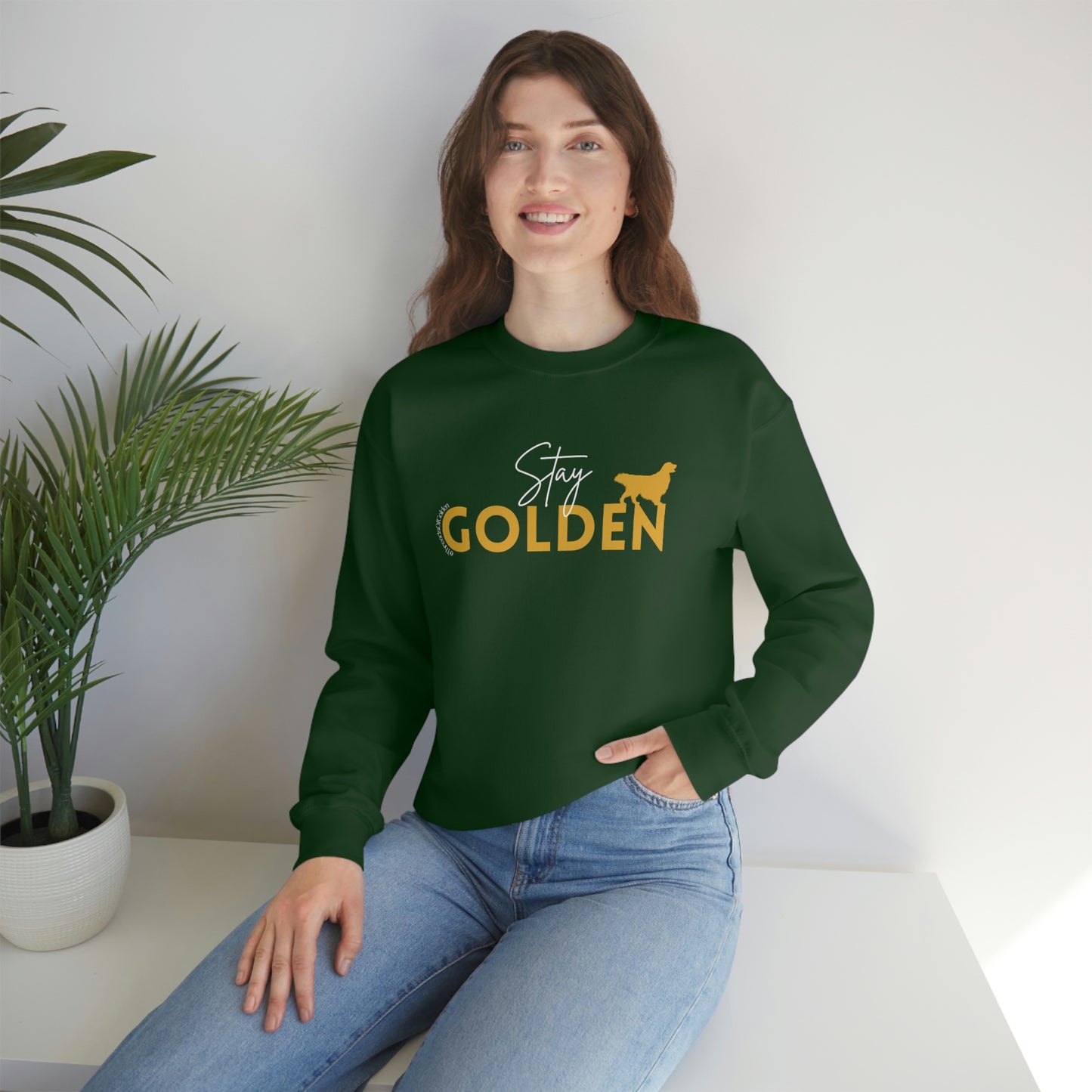 Stay Golden Crewneck Sweatshirt (Europe)