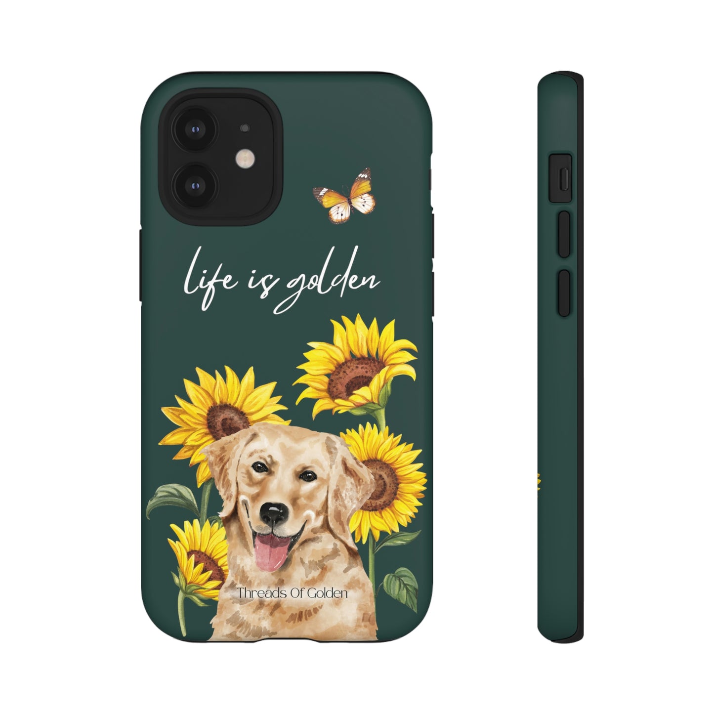 Life Is Golden Tough Phone Case