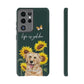 Life Is Golden Tough Phone Case