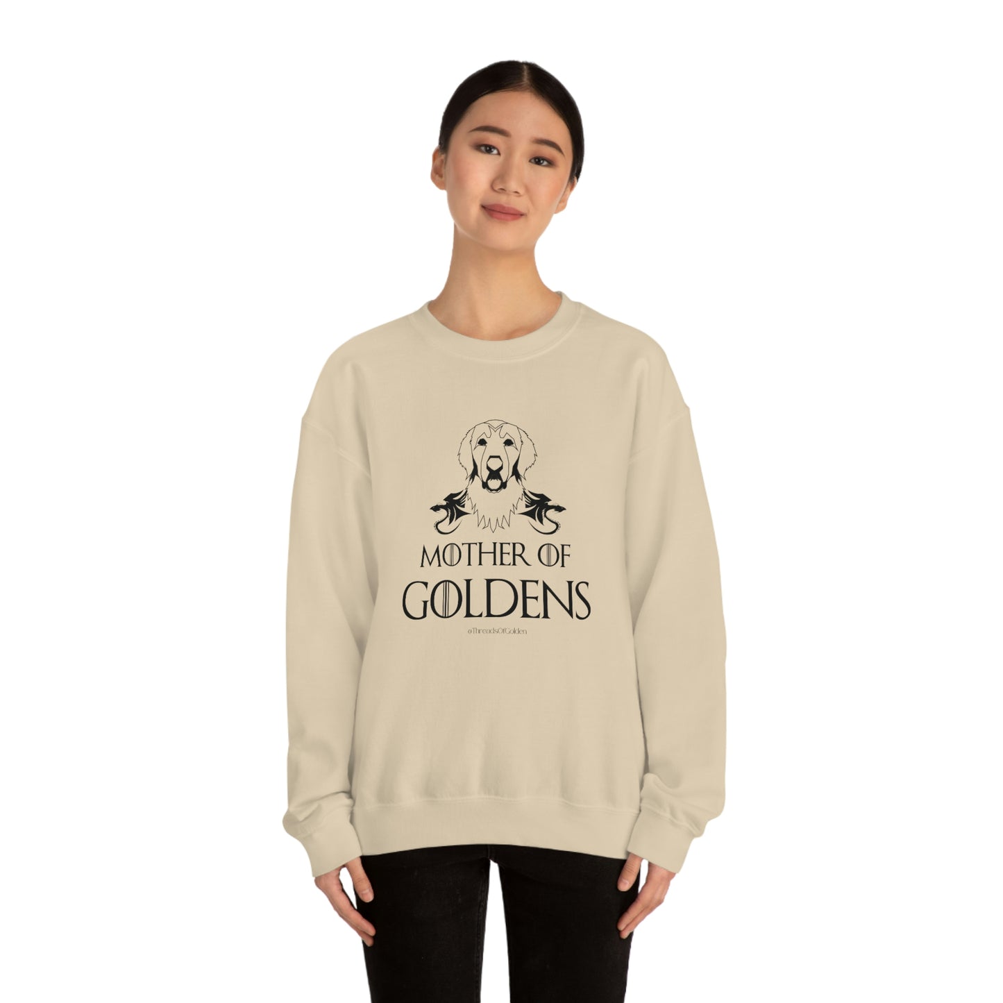 Mother Of Goldens Unisex Crewneck Sweatshirt