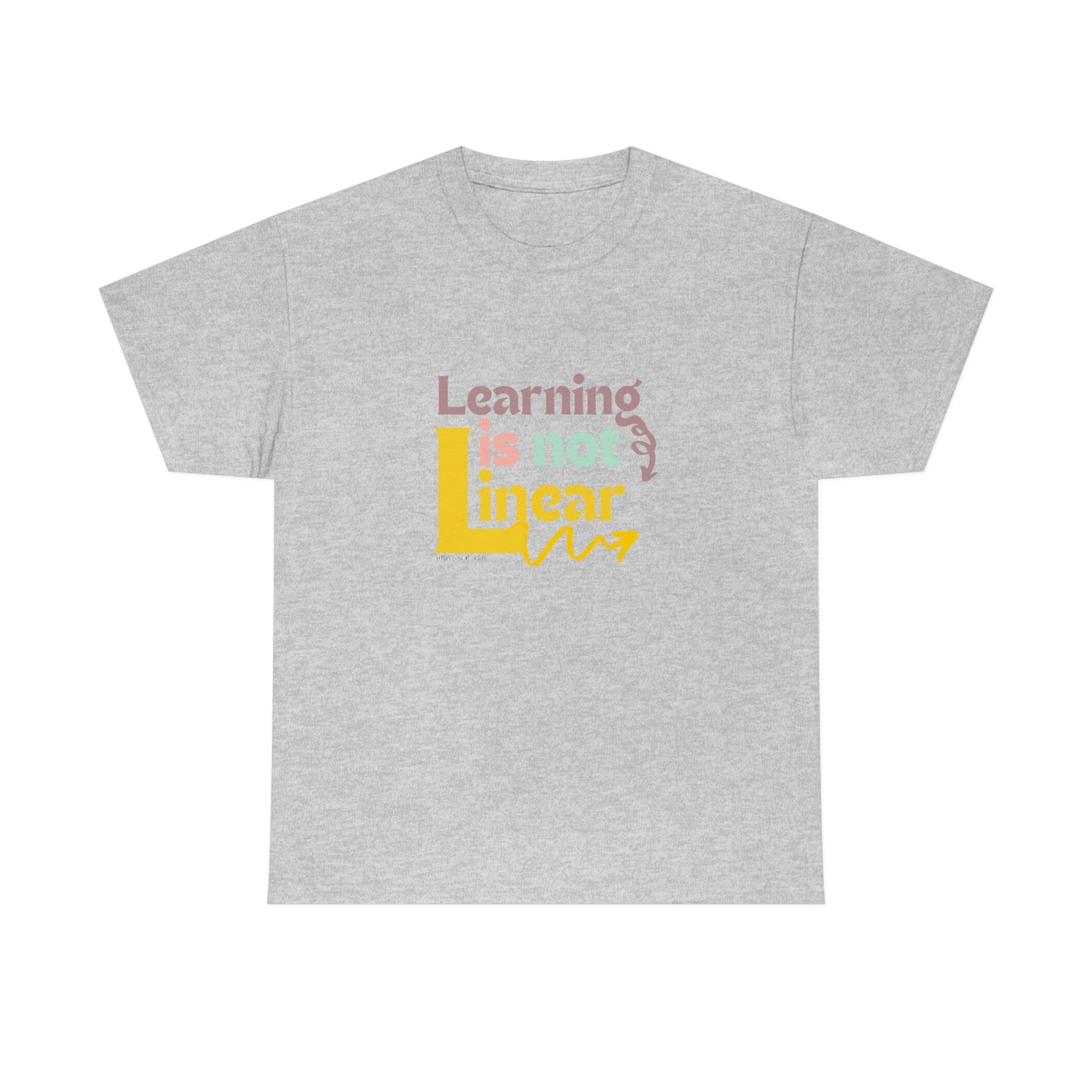 Learning Is Not Linear Unisex Tee