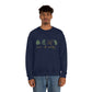 Green & Golden Unisex Crewneck Sweatshirt