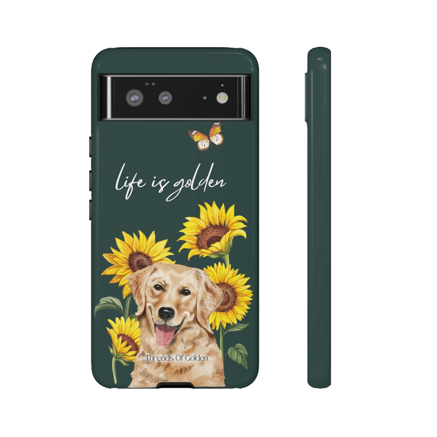 Life Is Golden Tough Phone Case