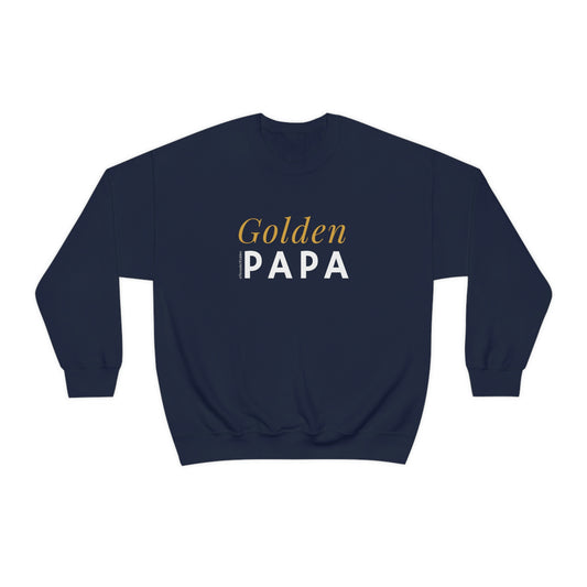 Golden Papa Unisex Crewneck Sweatshirt