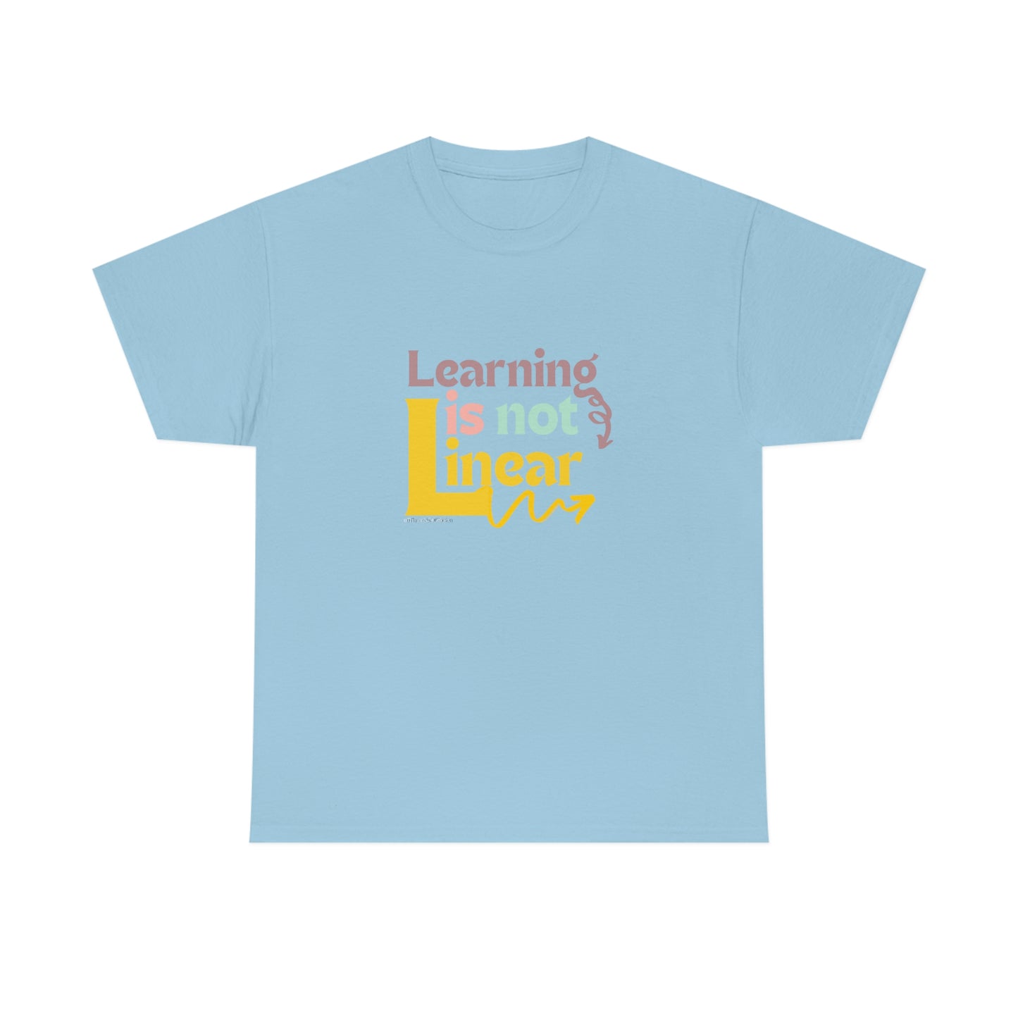 Learning Is Not Linear Unisex Tee