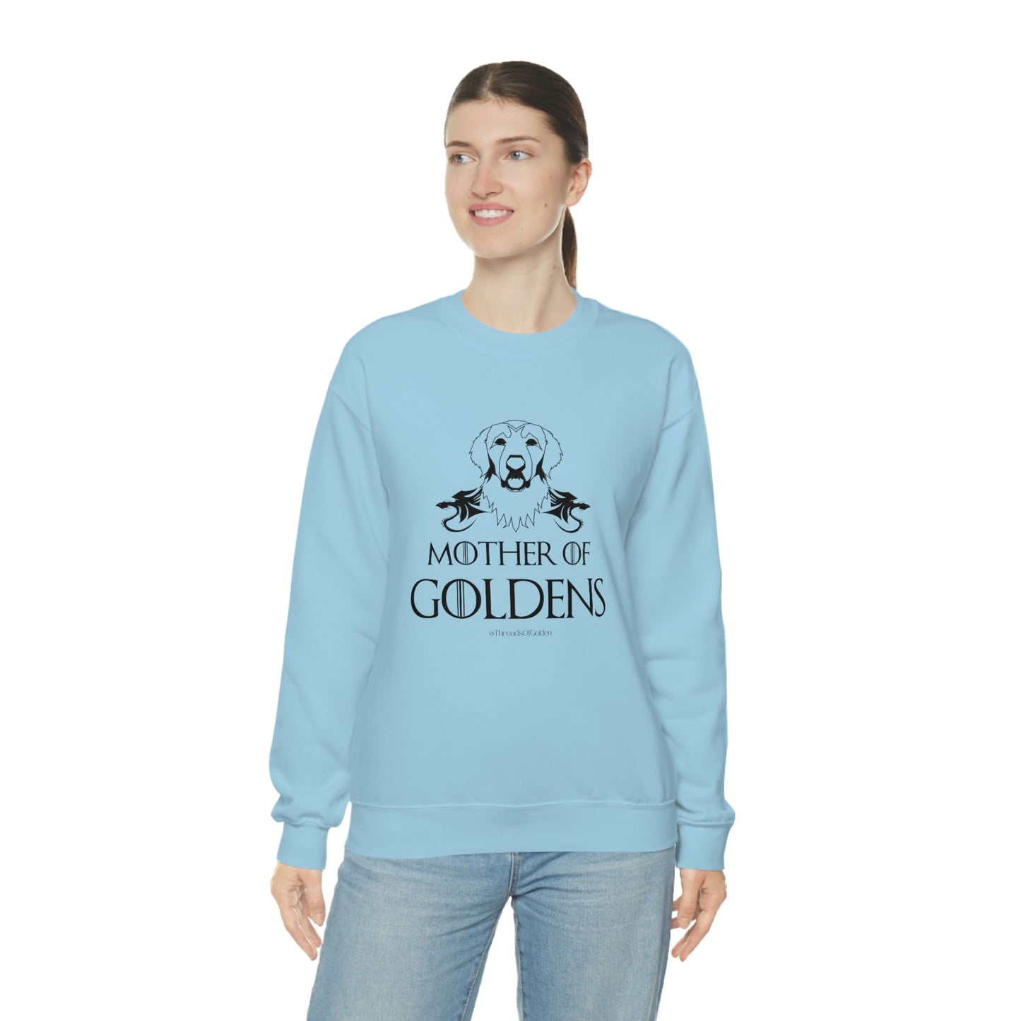 Mother Of Goldens Unisex Crewneck Sweatshirt