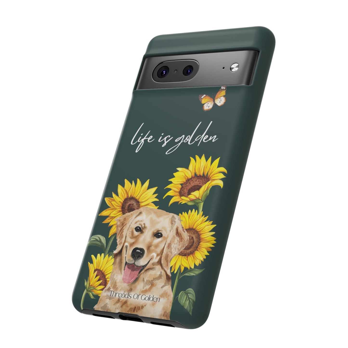 Life Is Golden Tough Phone Case