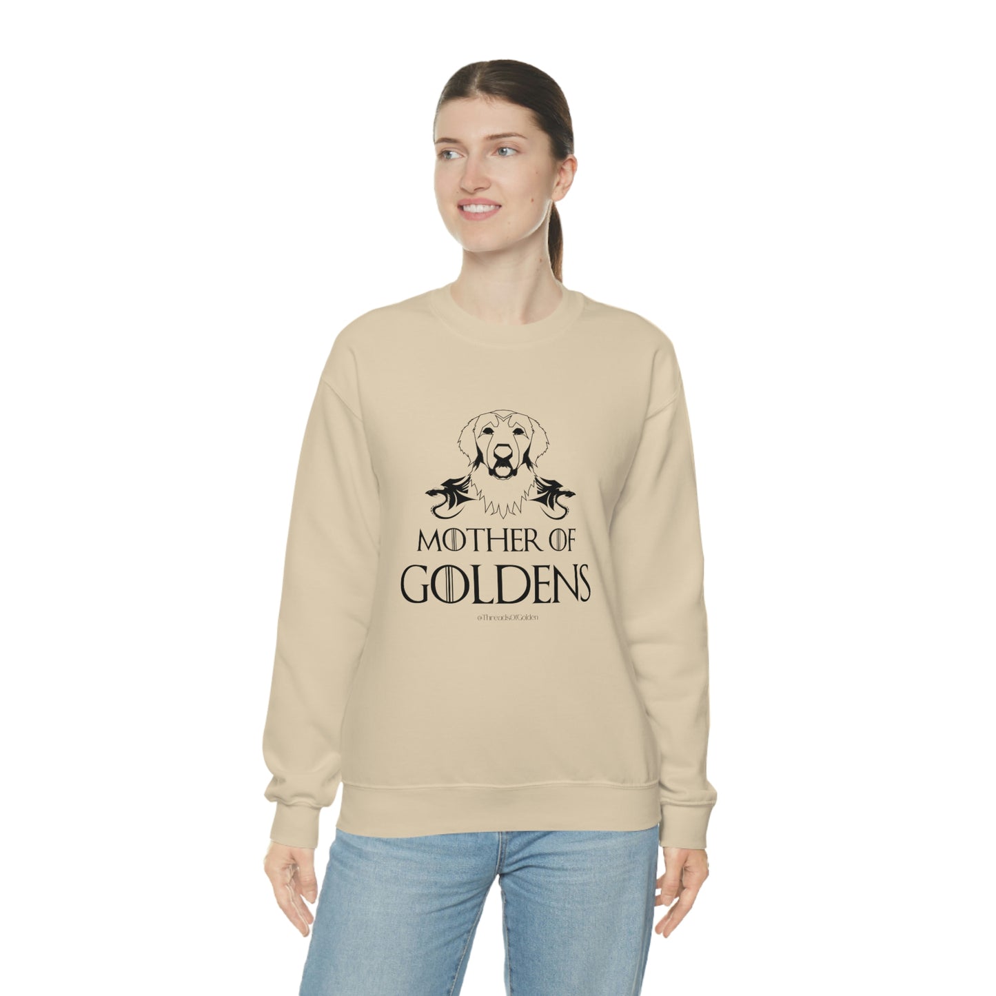 Mother Of Goldens Unisex Crewneck Sweatshirt