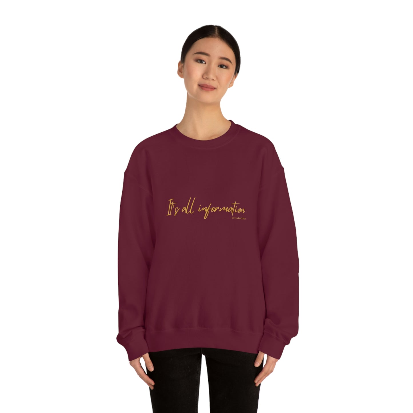 It's All Information Unisex Crewneck Sweatshirt