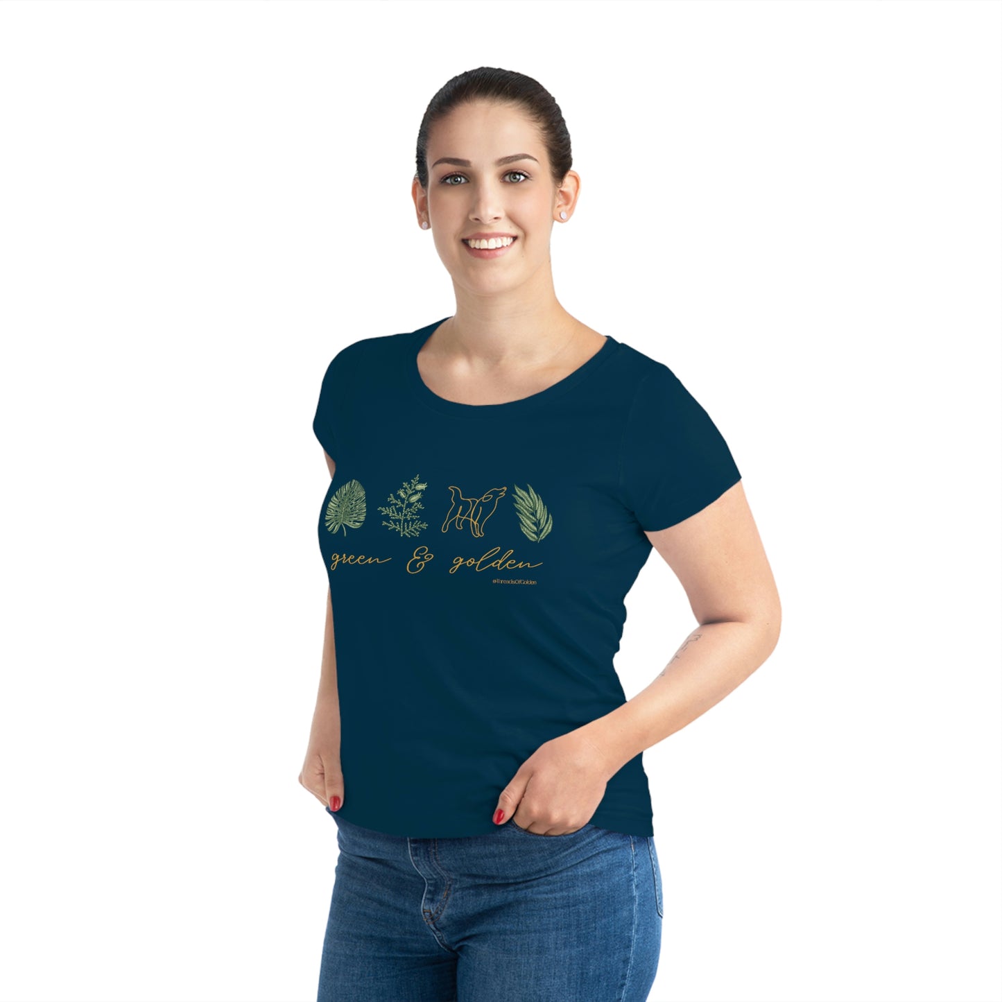 Green & Golden Women's T-shirt