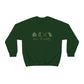 Green & Golden Unisex Crewneck Sweatshirt