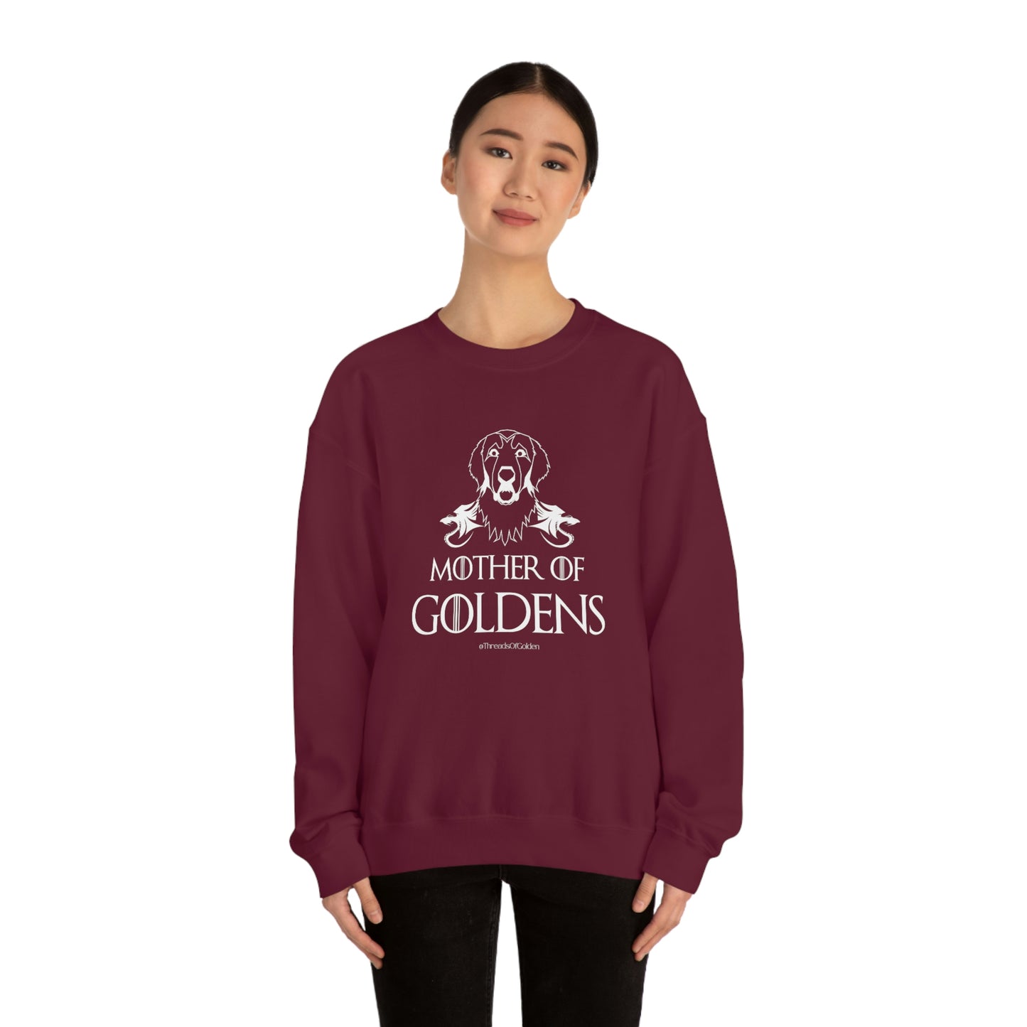 Mother Of Goldens Unisex Crewneck Sweatshirt