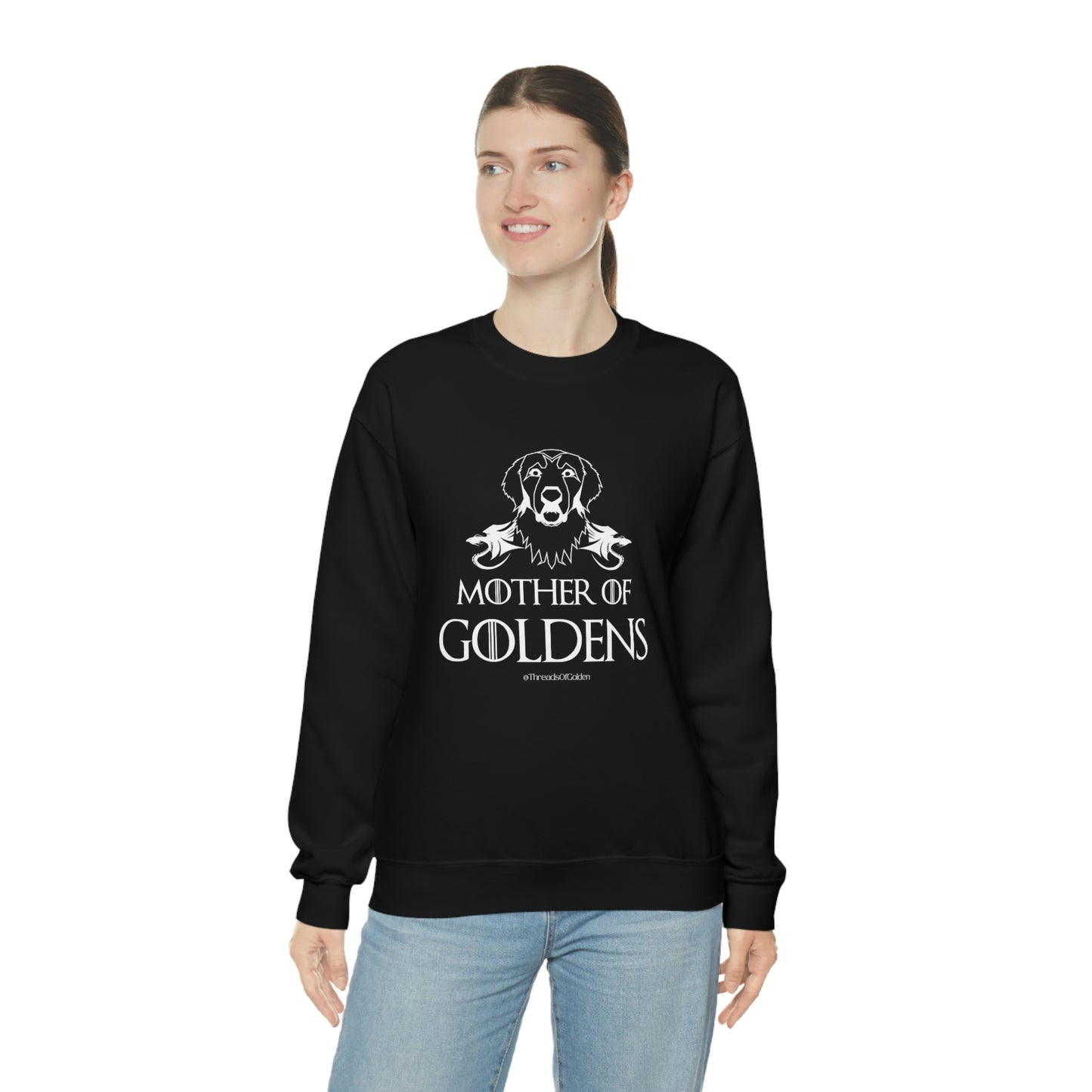 Mother Of Goldens Unisex Crewneck Sweatshirt