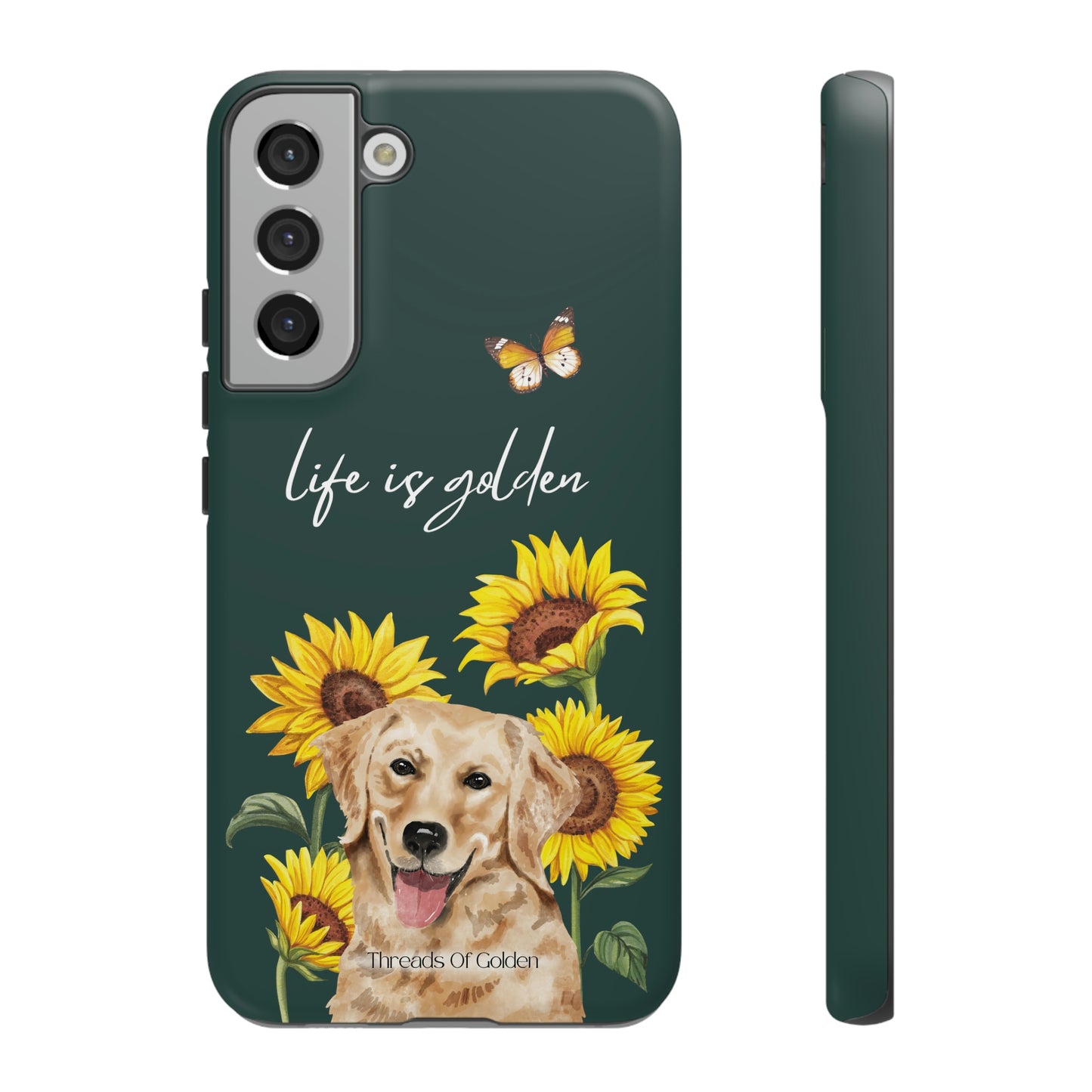 Life Is Golden Tough Phone Case