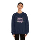 Golden Retriever Energy Crewneck Sweatshirt