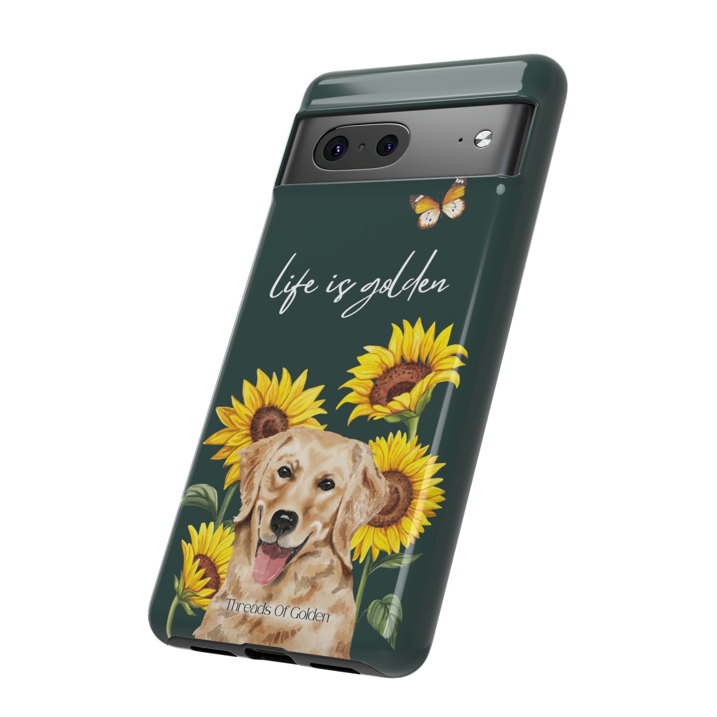 Life Is Golden Tough Phone Case