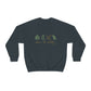 Green & Golden Unisex Crewneck Sweatshirt