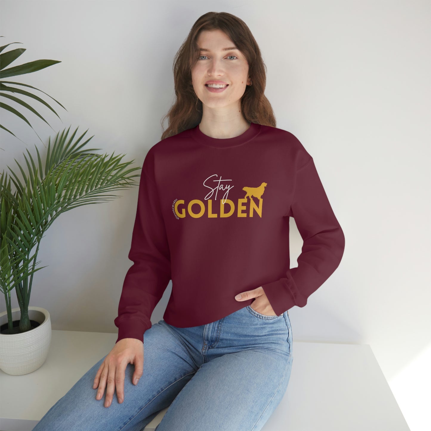 Stay Golden Crewneck Sweatshirt (Europe)