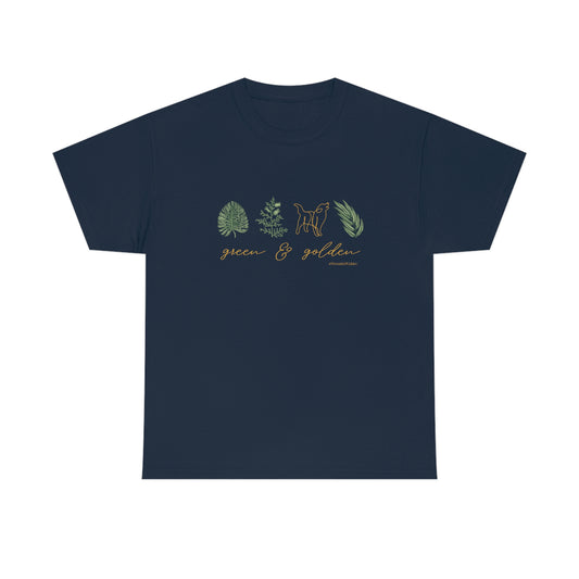 Green & Golden Unisex Tee