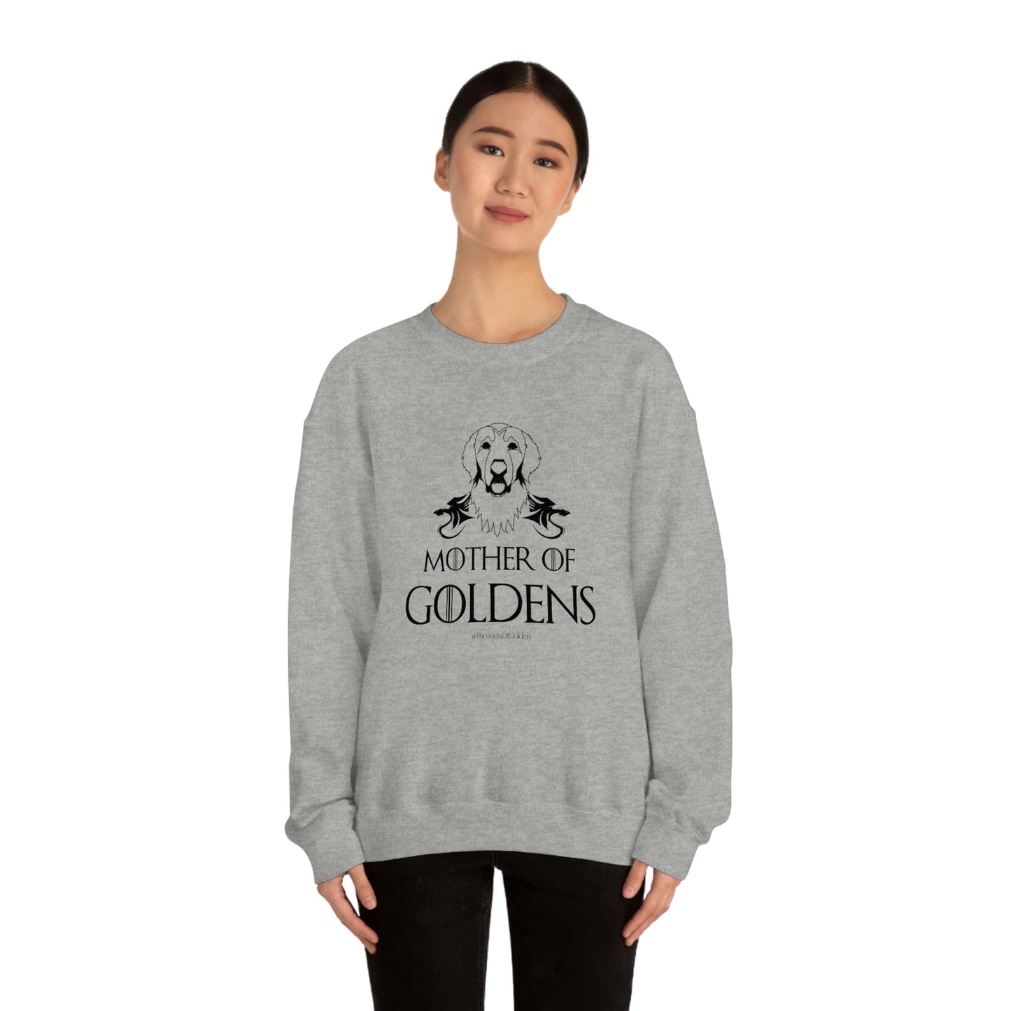 Mother Of Goldens Unisex Crewneck Sweatshirt