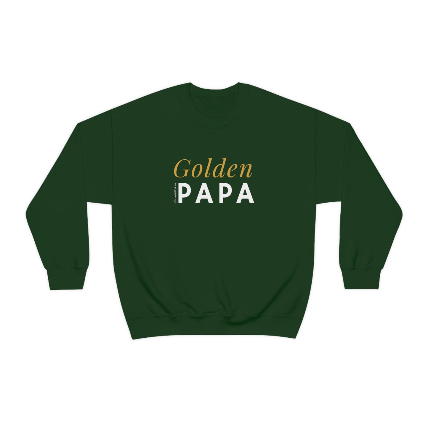 Golden Papa Unisex Crewneck Sweatshirt