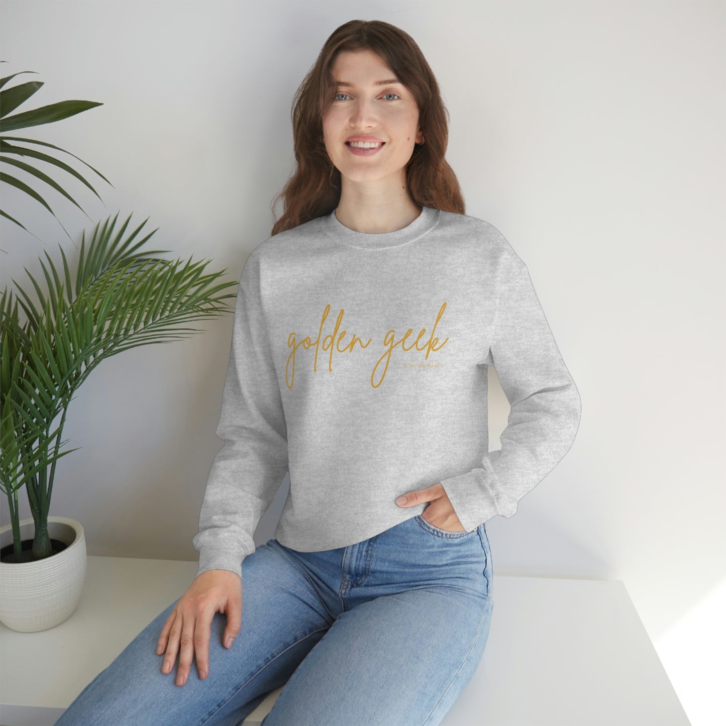 Golden Geek Unisex Crewneck Sweatshirt