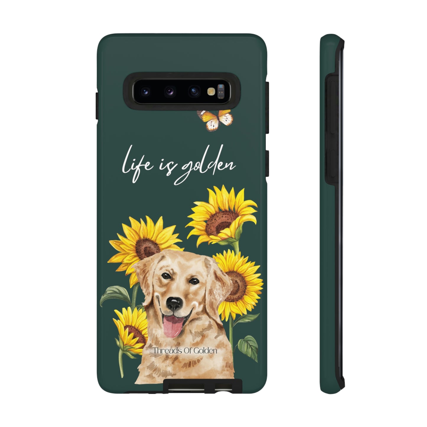 Life Is Golden Tough Phone Case