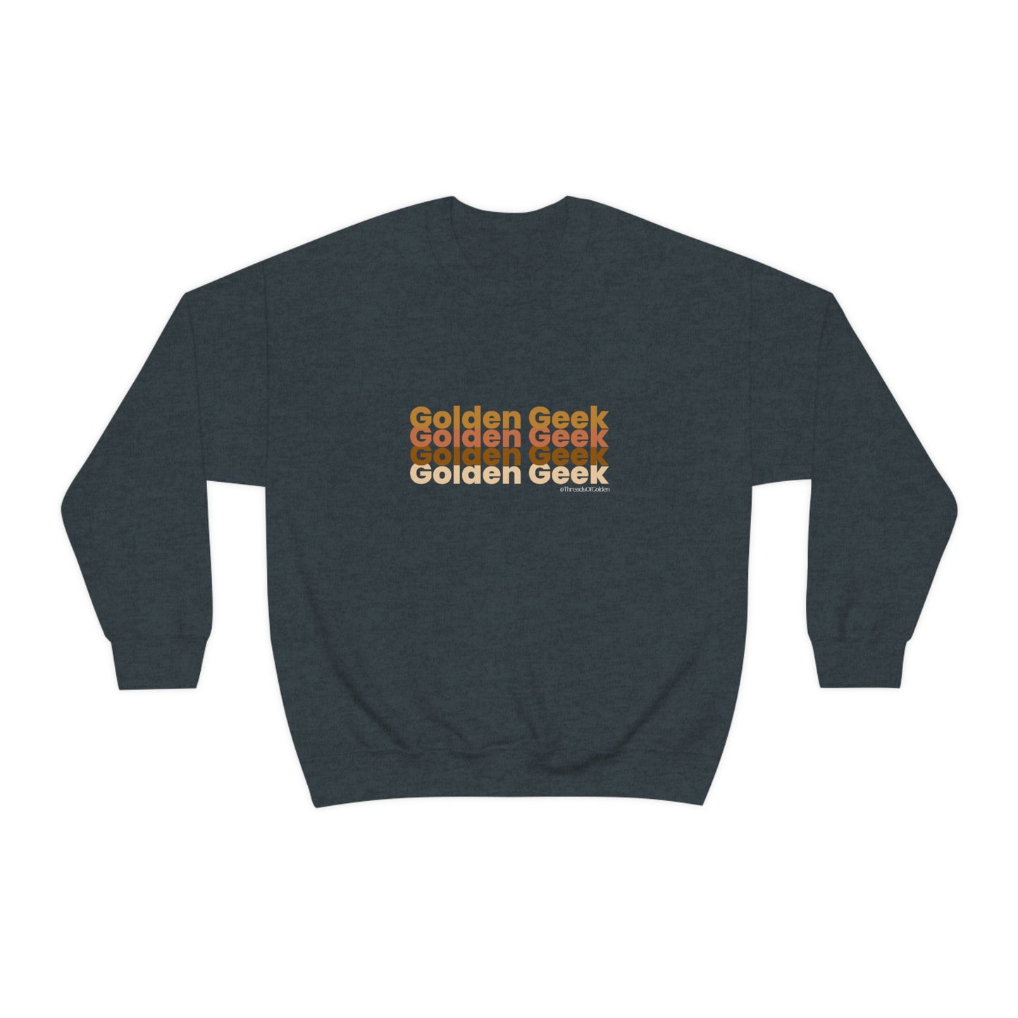 Golden Geek Earth Tones Unisex Crewneck Sweatshirt