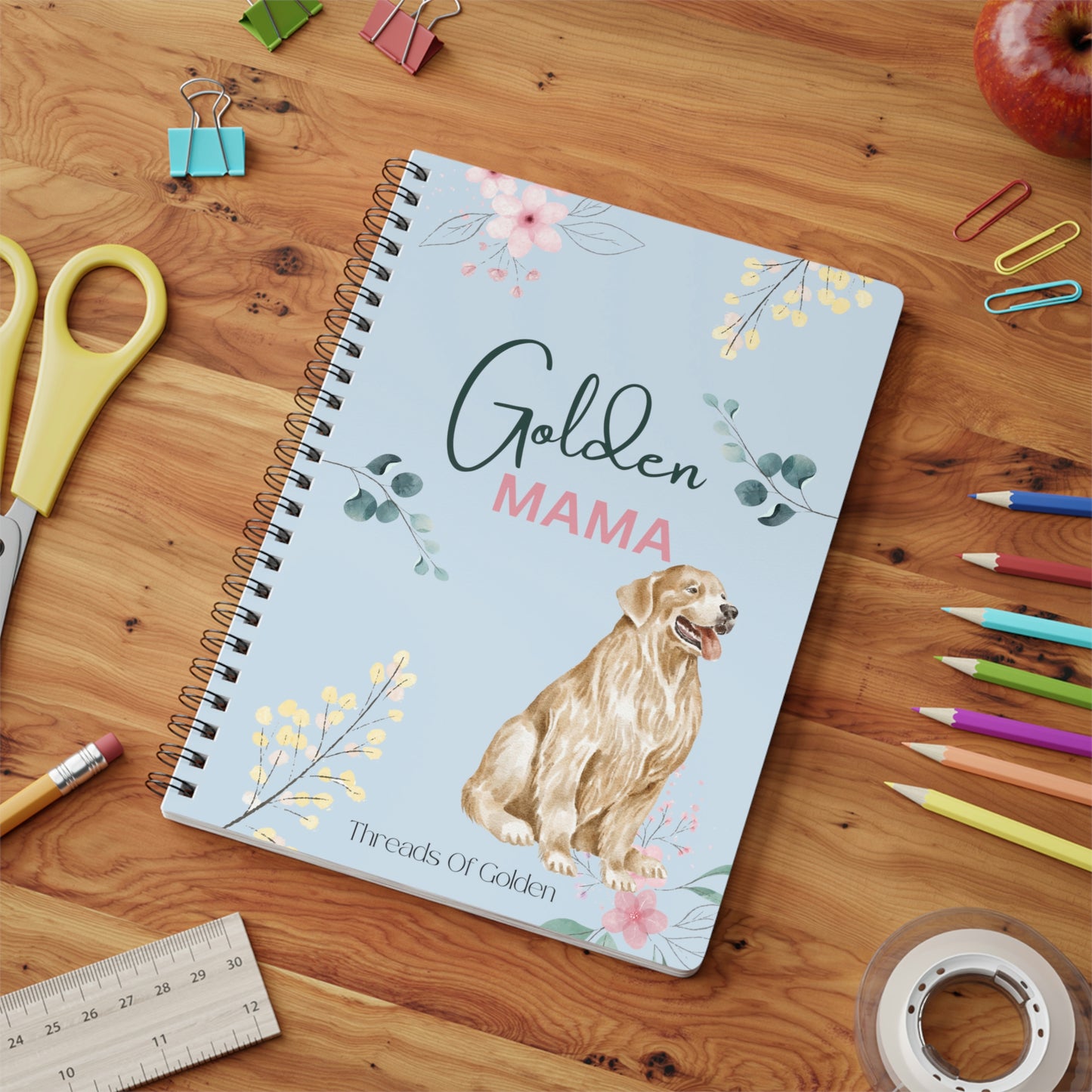 Golden Mama Notebook