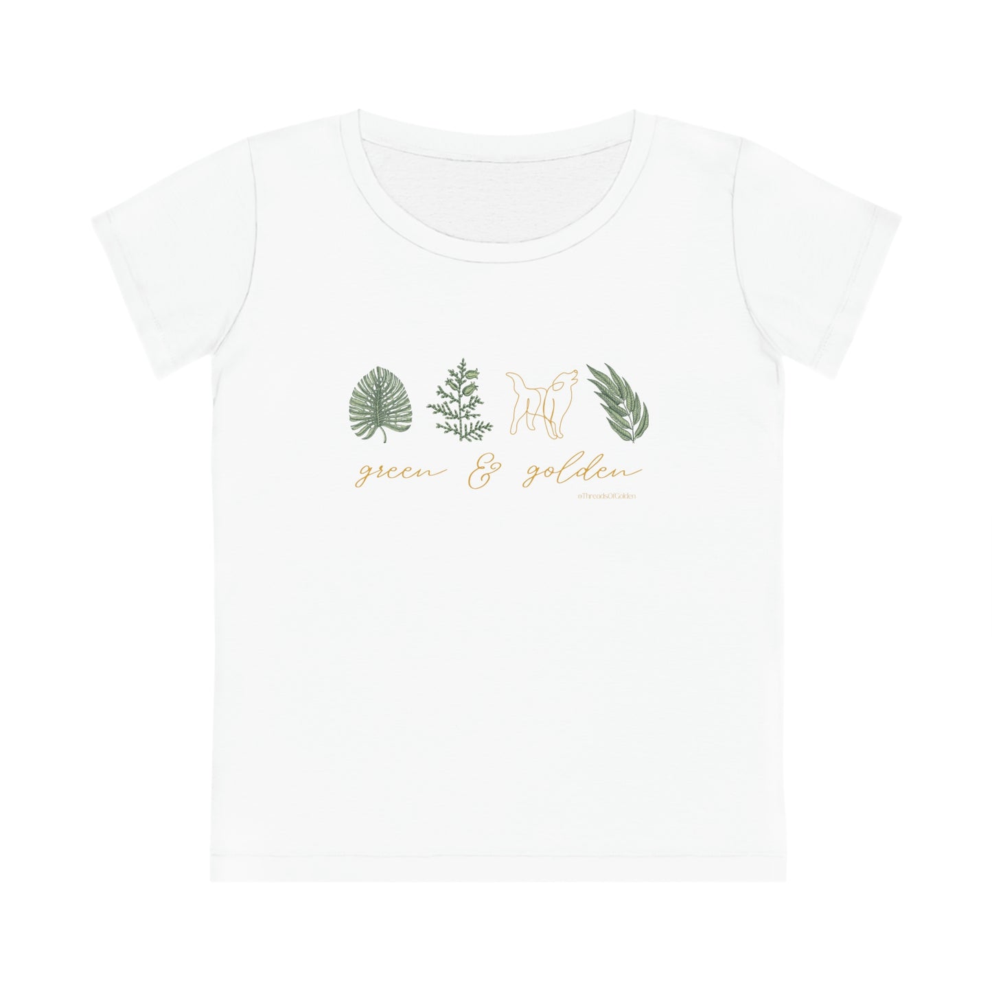 Green & Golden Women's T-shirt