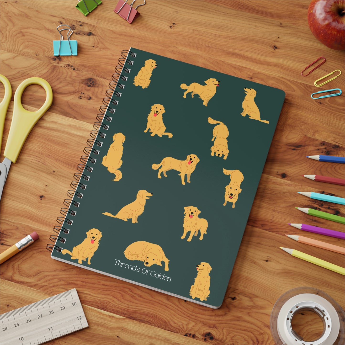 Goldens Galore Notebook