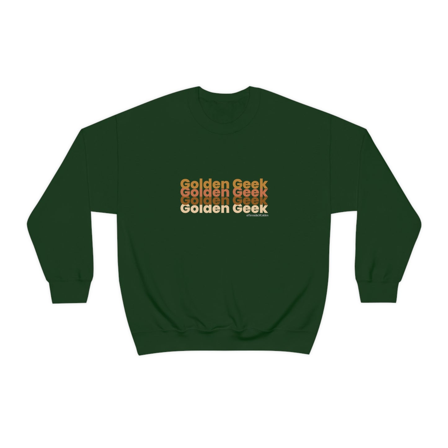 Golden Geek Earth Tones Unisex Crewneck Sweatshirt