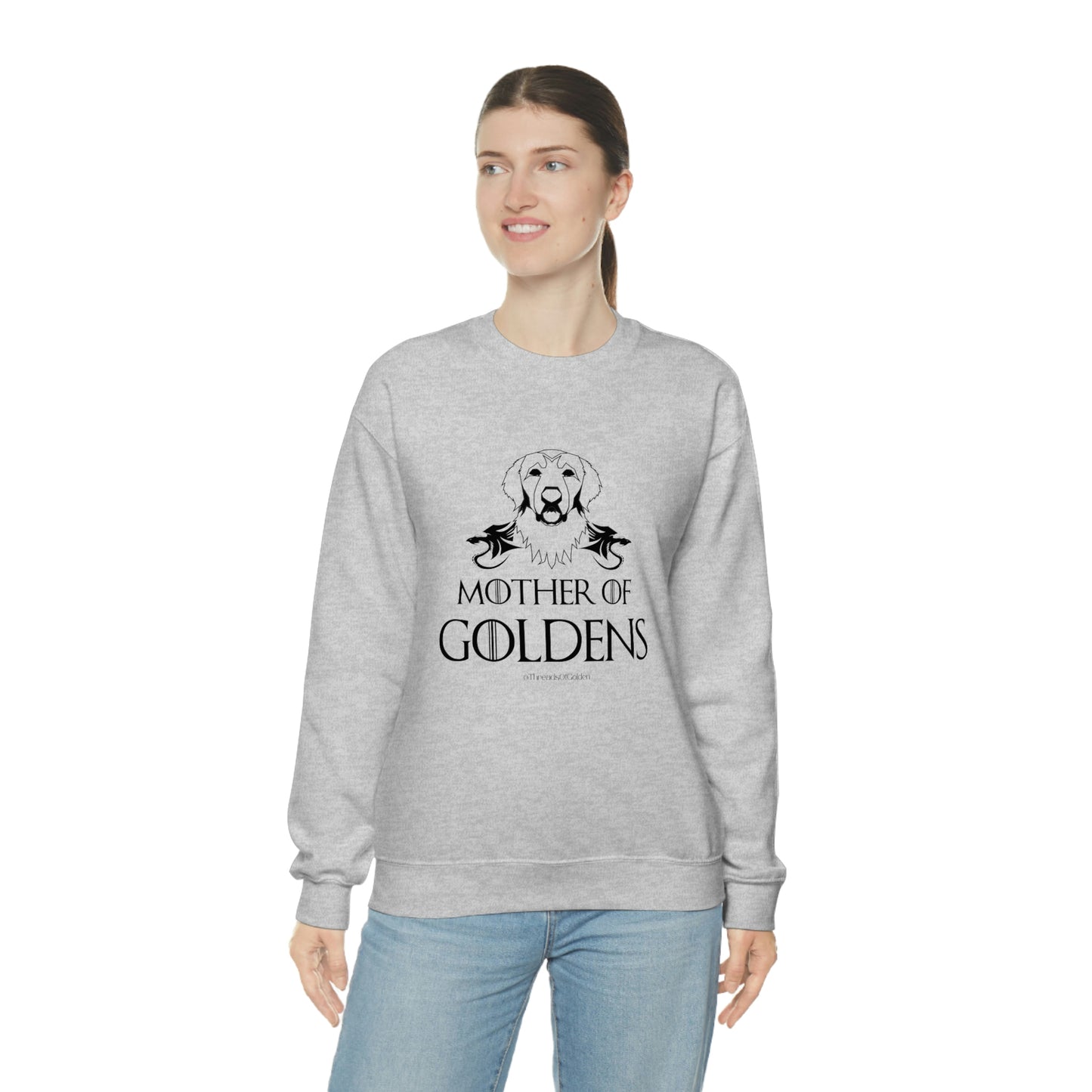 Mother Of Goldens Unisex Crewneck Sweatshirt