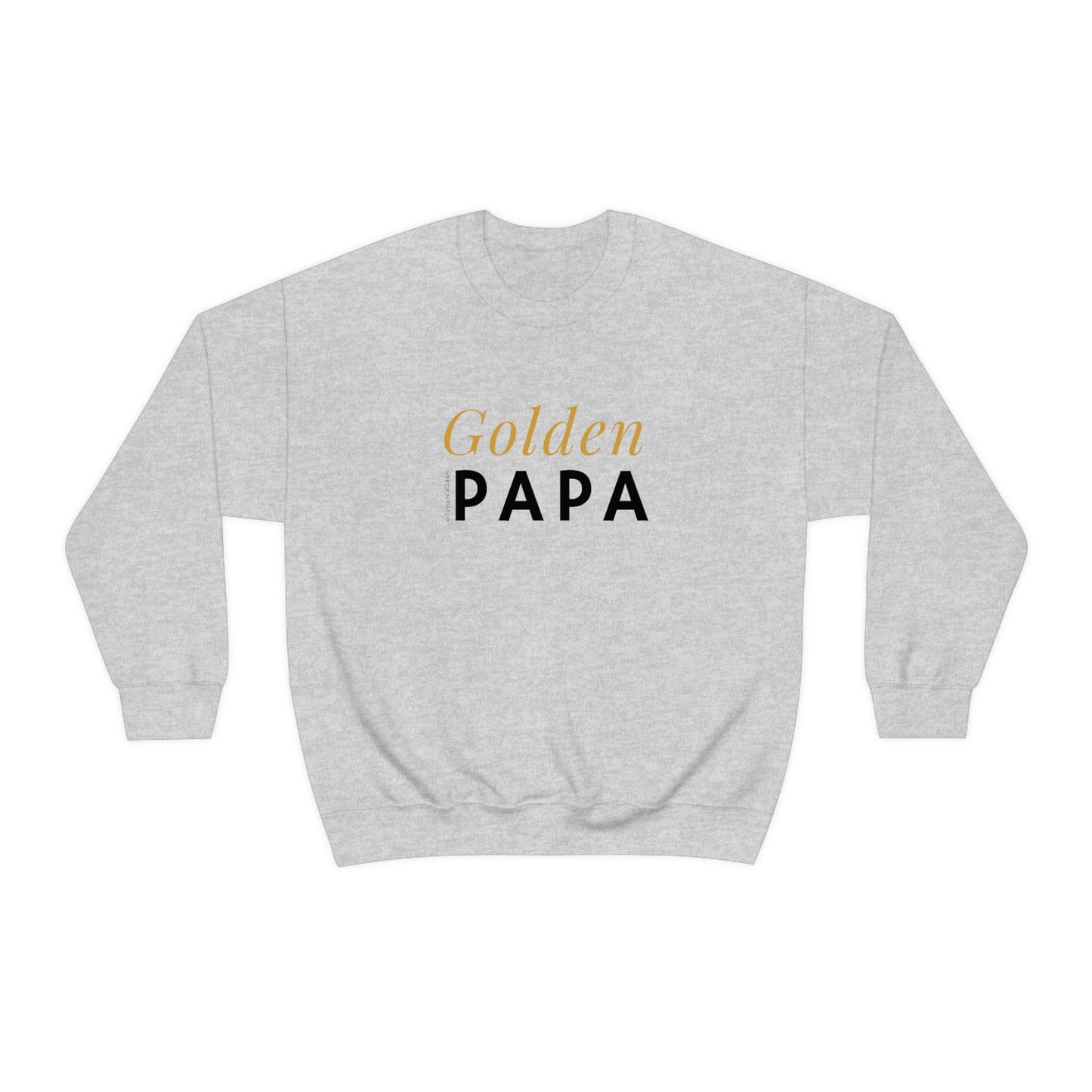 Golden Papa Unisex Crewneck Sweatshirt