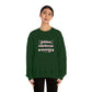 Golden Retriever Energy Crewneck Sweatshirt