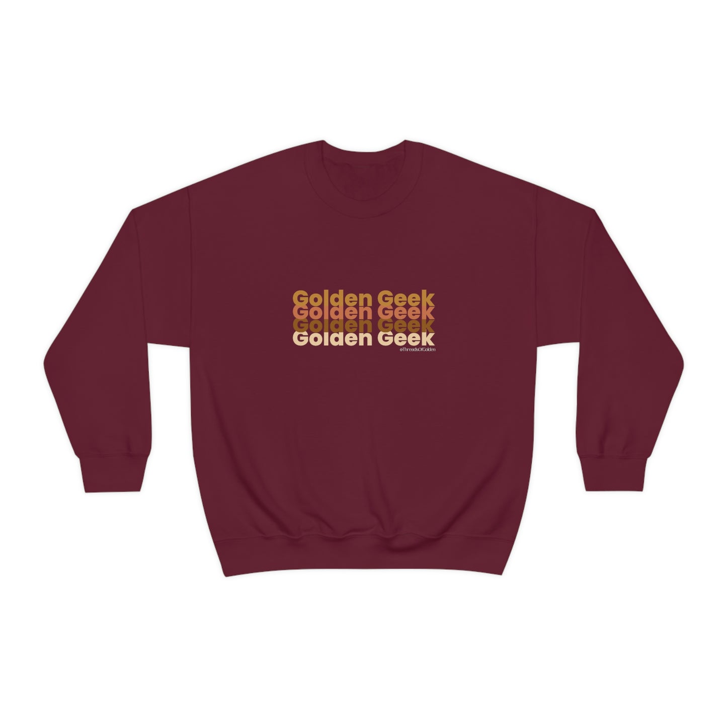 Golden Geek Earth Tones Unisex Crewneck Sweatshirt